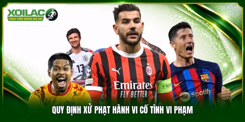 Quy định xử phạt hành vi cố tình vi phạm